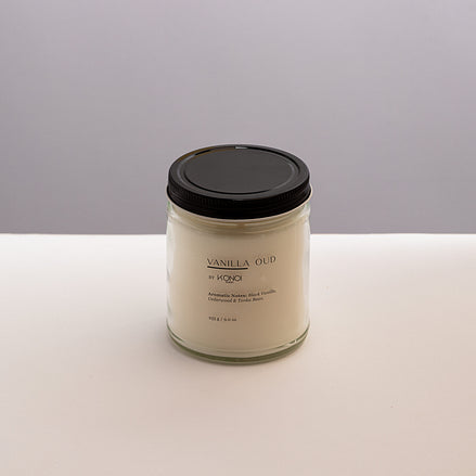 Vela Transparente Vanilla Oud
