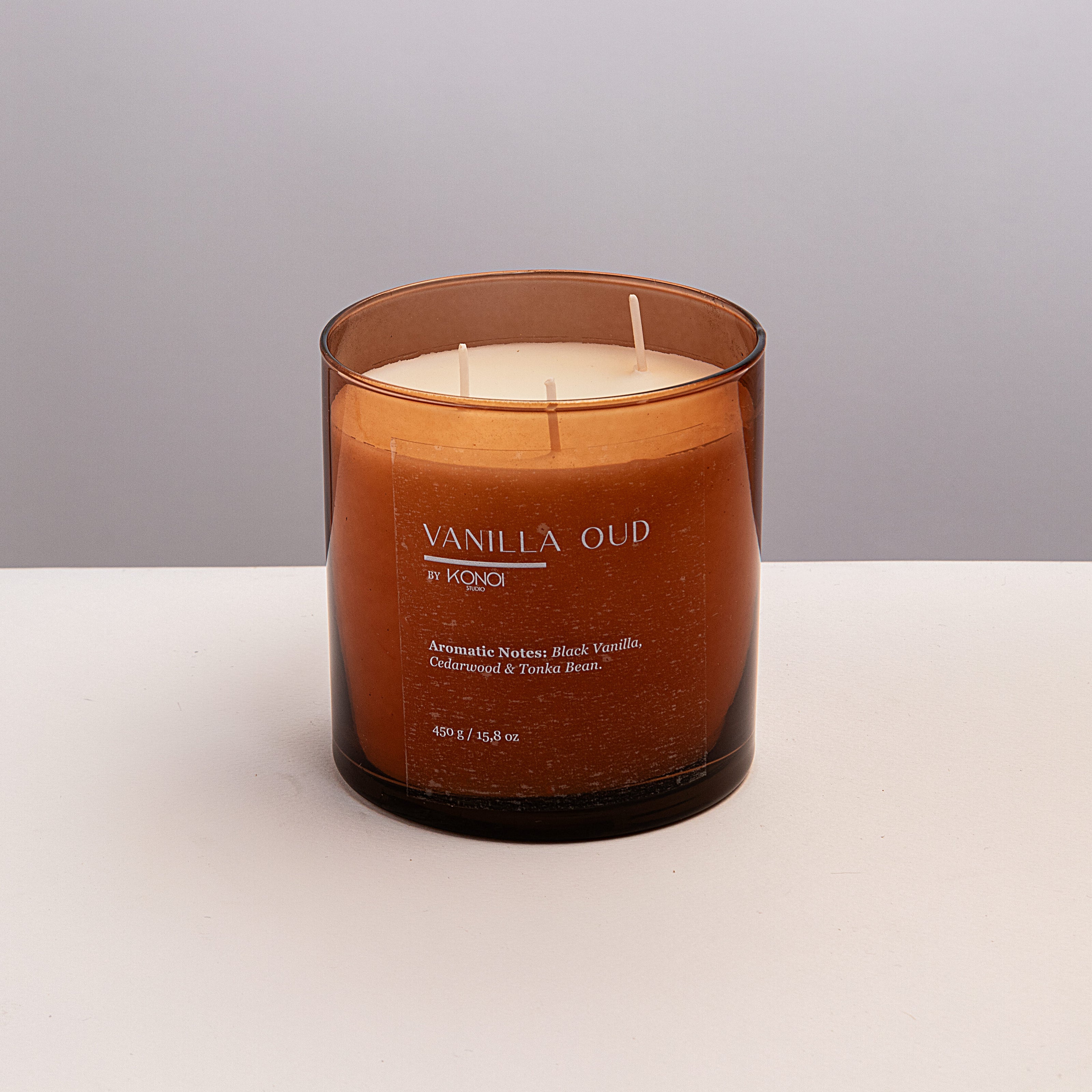 Vela Ámbar Vanilla Oud