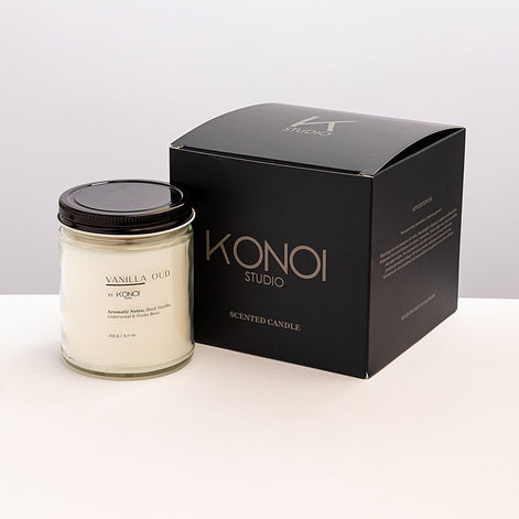 Vela Transparente Vanilla Oud